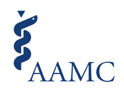 Letters AAMA in navy blue on a white background